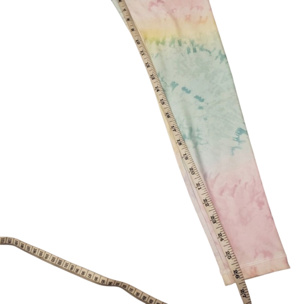 Pastel Tie-Dye Leggings Size XS - Picture 6 of 8